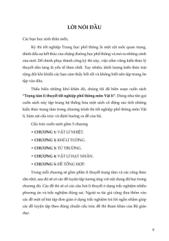 TRỌNG TÂM LÍ THUYẾT TỐT NGHIỆP PHỔ THÔNG MÔN VẬT LÍ (Theo Chương trình SGK mới)